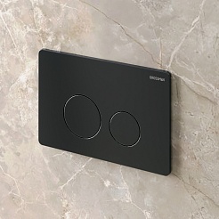 Grossman Инсталляция для подвесного унитаза Style 97.05.21M с черной матовой клавишей смыва – фотография-8